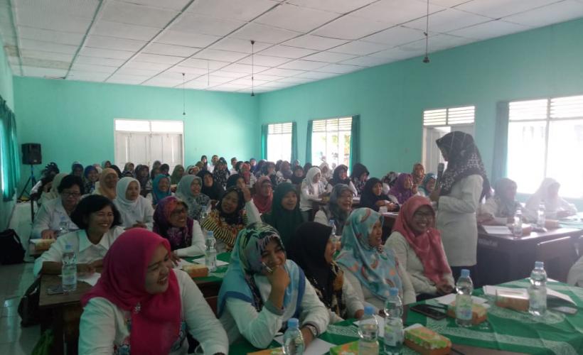capacity buiding of kindergarten teachers and principals in Playen district, Gunungkidul Municipality