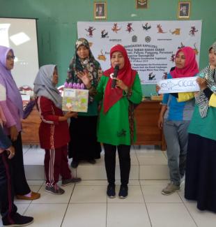 peningkatan kapasitas guru dan kepala taman kanak-kanak di Aula korwil kec. Saptosari, Kab. Gunungkidul